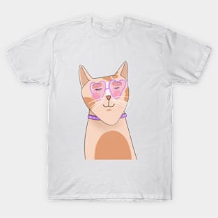 Cat for Valentine's Day T-Shirt